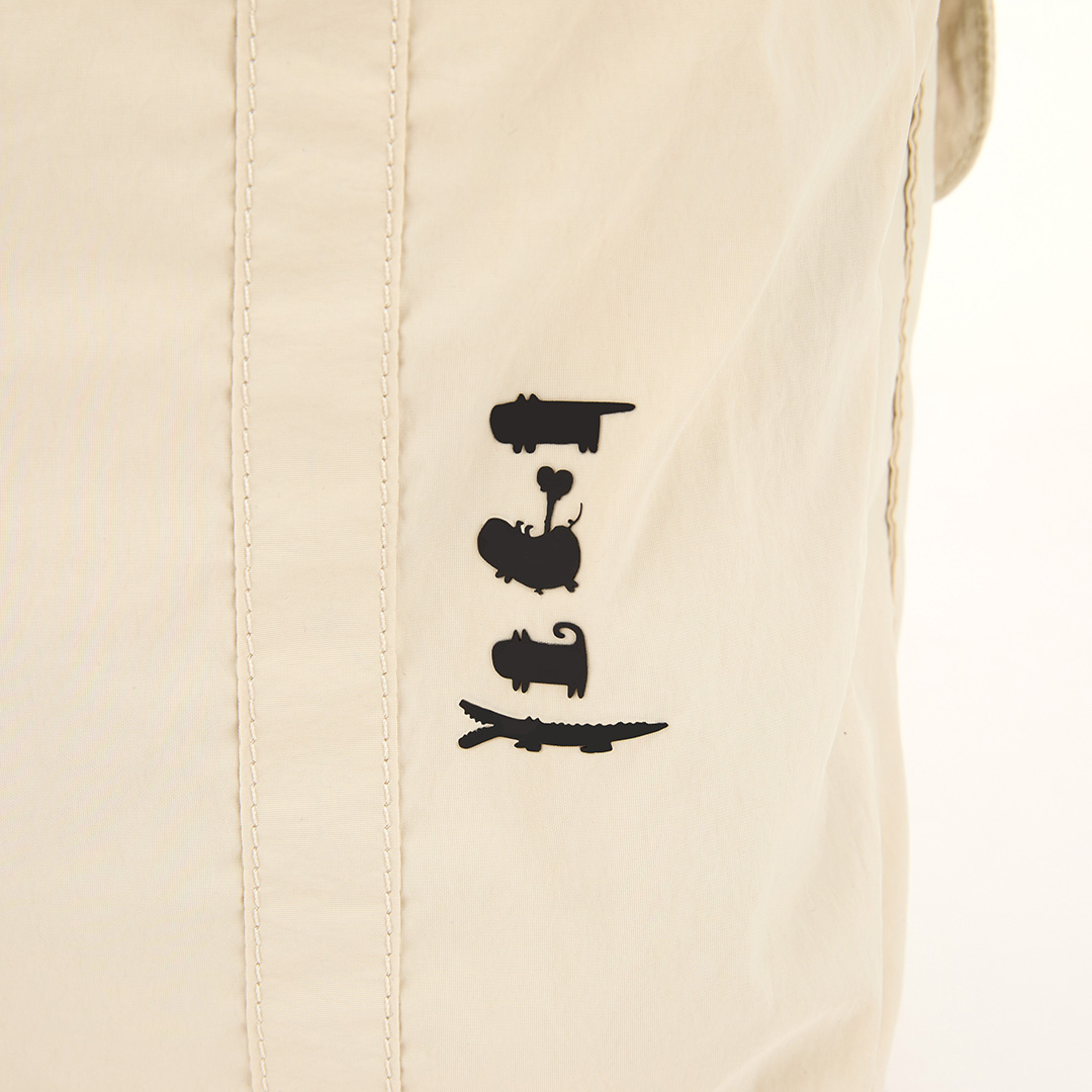 Angelia&Pets輕撥水側肩包-淺卡其