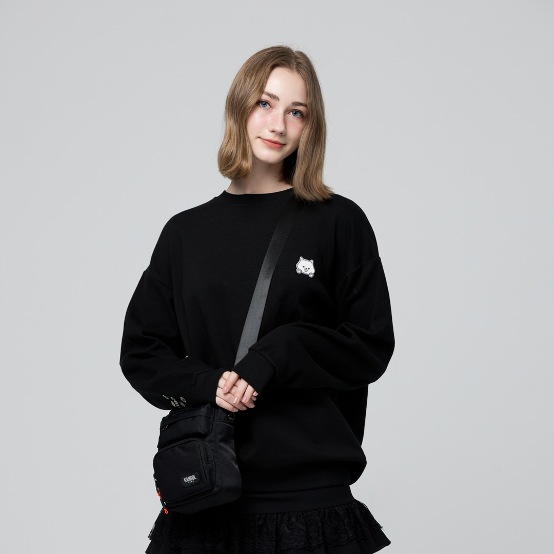 KANGOL袋鼠側背尼龍相機包