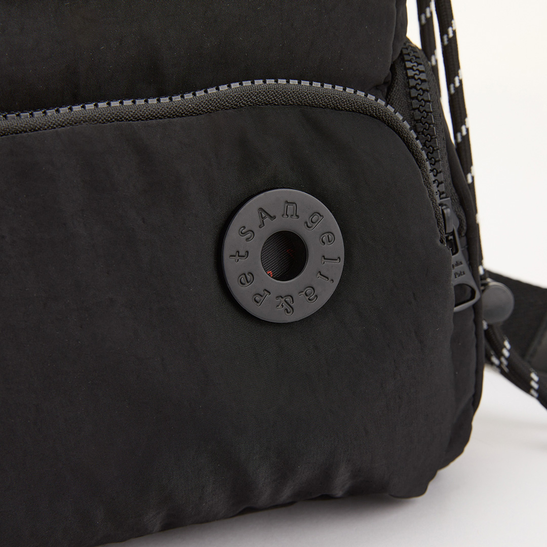 Angelia&Pets輕便斜肩包-黑