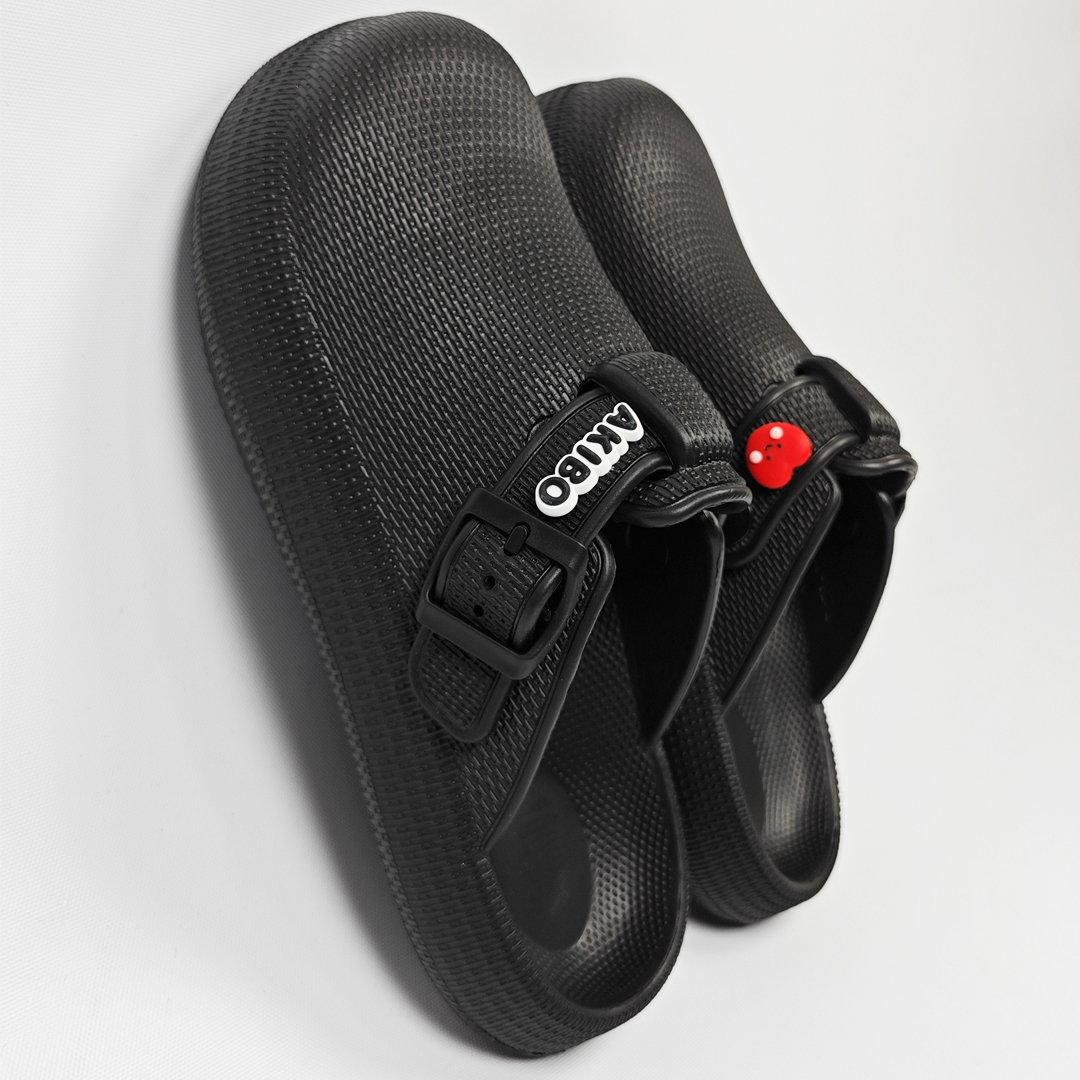 AKIBO潮流耐走勃肯鞋-經典黑(中性款、輕量、耐走、防水)