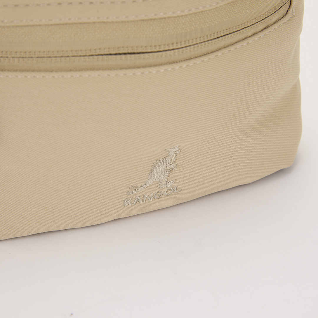 KANGOL袋鼠手提小兩用包-卡其