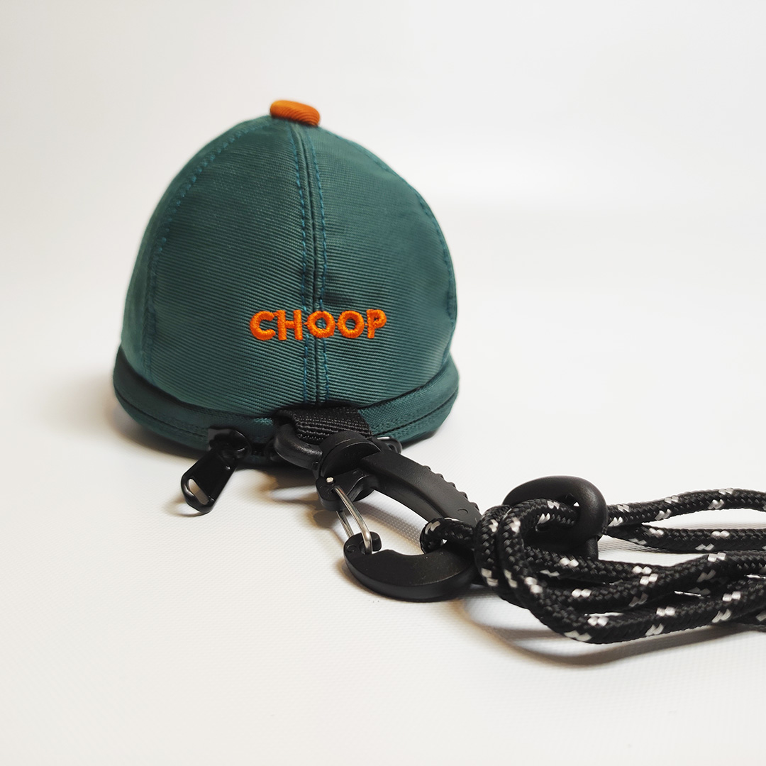CHOOP防潑水撞色小帽包(第二彈)-軍綠 CHOOP防潑水撞色小帽包(第二彈)-軍綠
