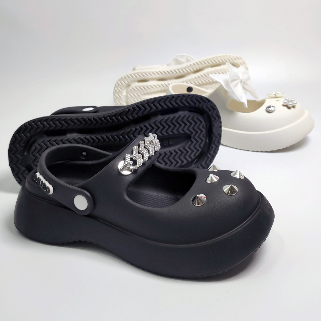 AKIBO龐克搖滾款洞洞鞋扣 (十件組),新品上架 AKIBO龐克搖滾款洞洞鞋扣 (十件組),新品上架