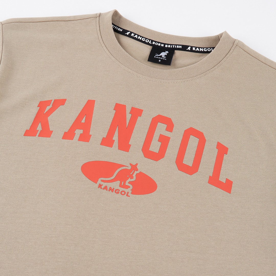 KANGOL女款圓領長版T-卡