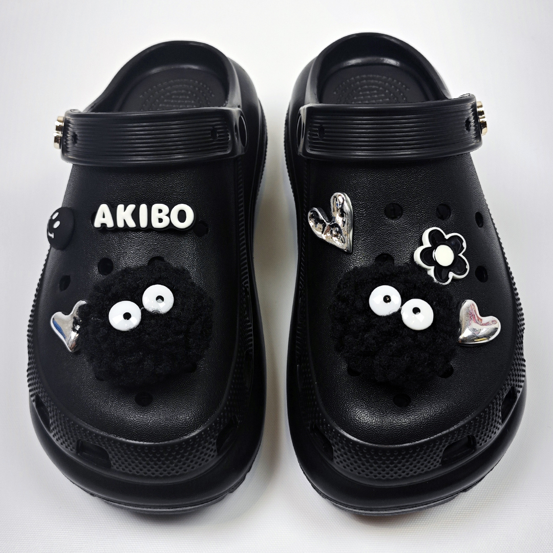 AKIBO夜色心語款洞洞鞋扣 (九件組) AKIBO夜色心語款洞洞鞋扣 (九件組)