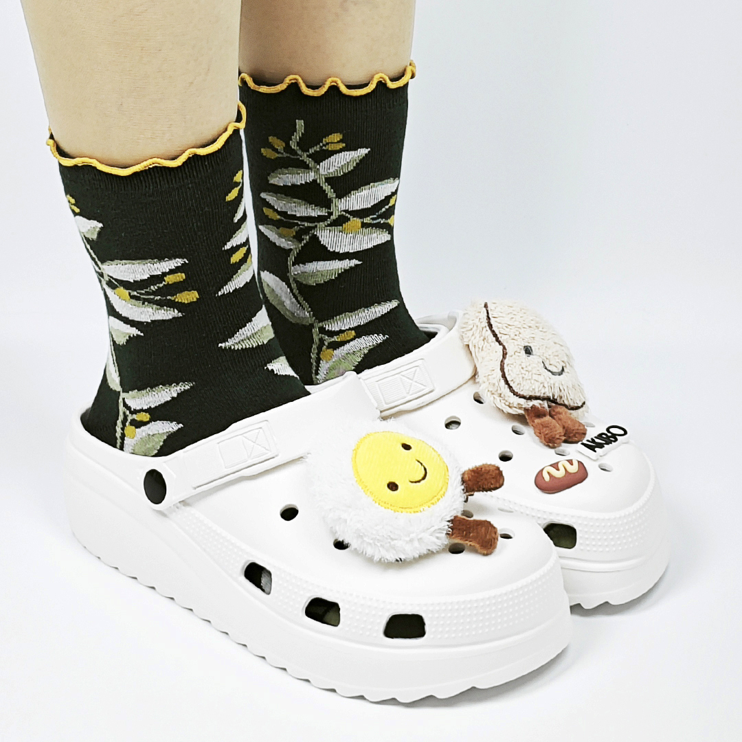 AKIBO餅乾洞洞鞋(二代)-牛奶白中性款、輕量、耐走、兩穿、防水) 