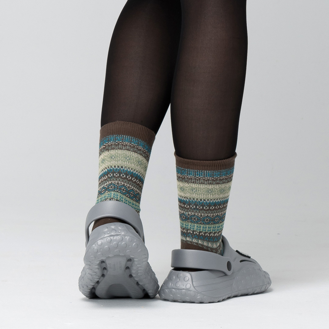 AKIBO戶外機能洞洞鞋-質感灰(中性款、雲朵感、輕量、兩穿、防水)