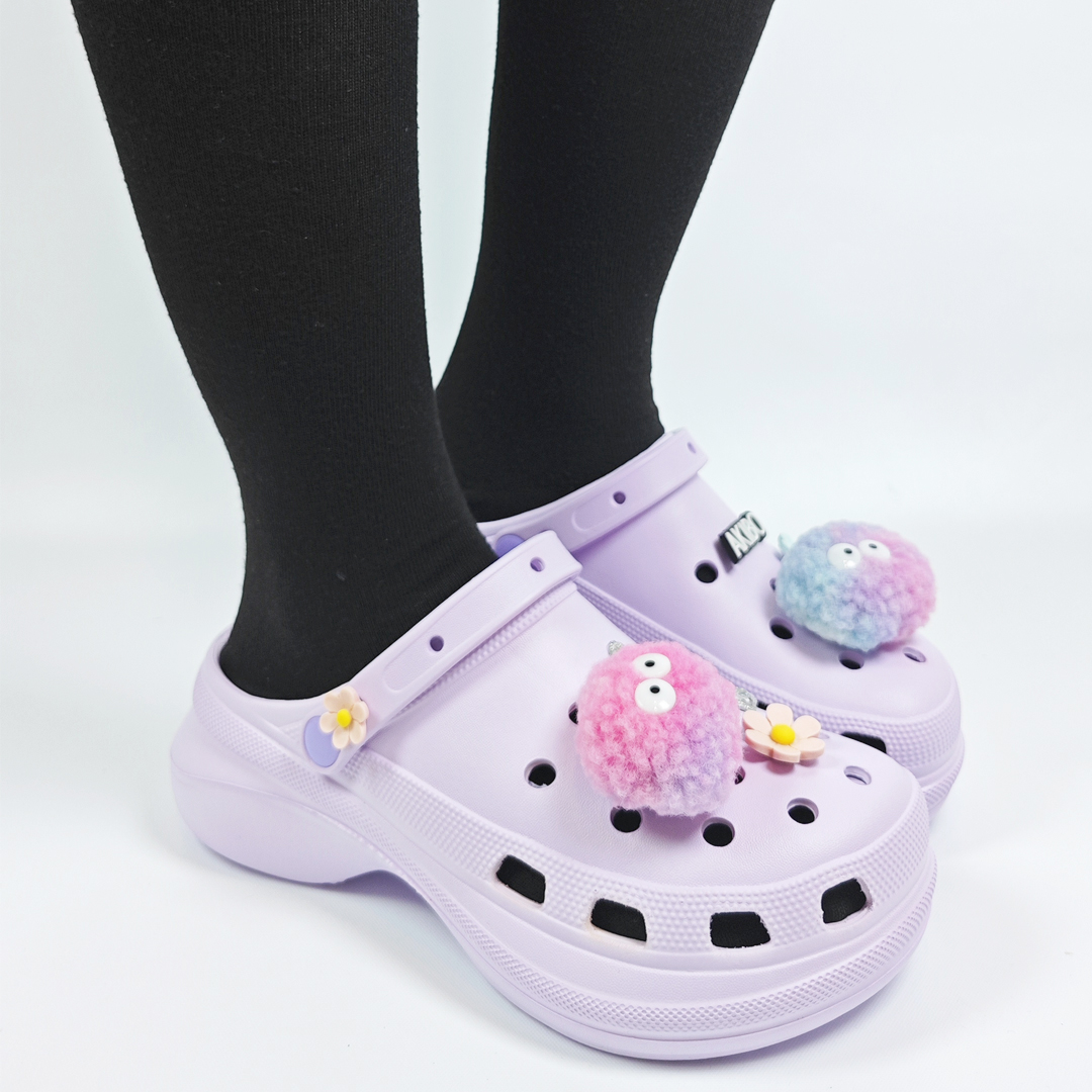 AKIBO夢幻花園款洞洞鞋扣 (九件組)