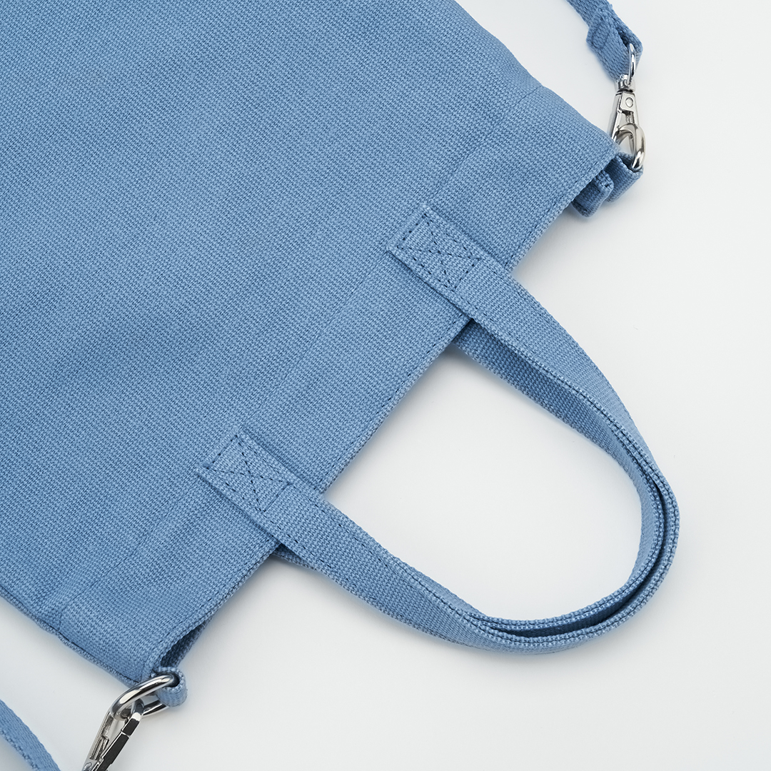 KANGOL帆布側背包-粉