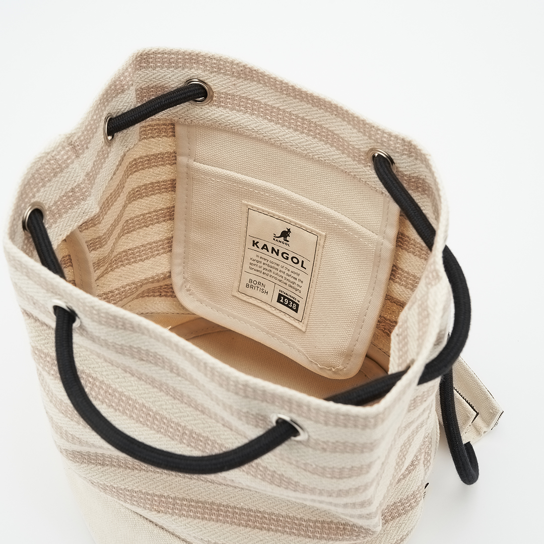 KANGOL袋鼠基本後背包-黑