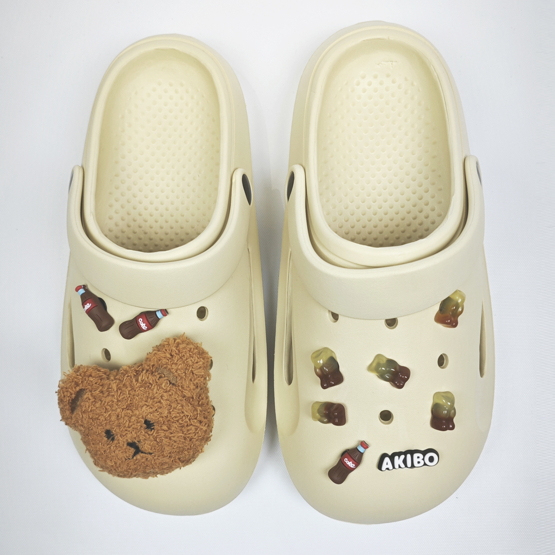 AKIBO可樂軟糖款洞洞鞋扣 (九件組)