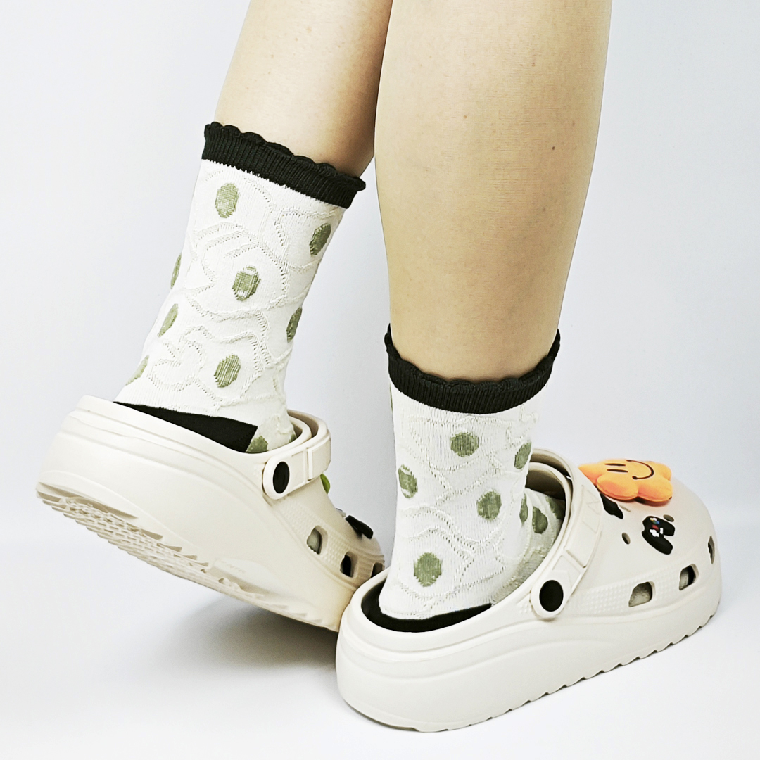 AKIBO餅乾洞洞鞋(二代)-奶油白(中性款、輕量、耐走、兩穿、防水)