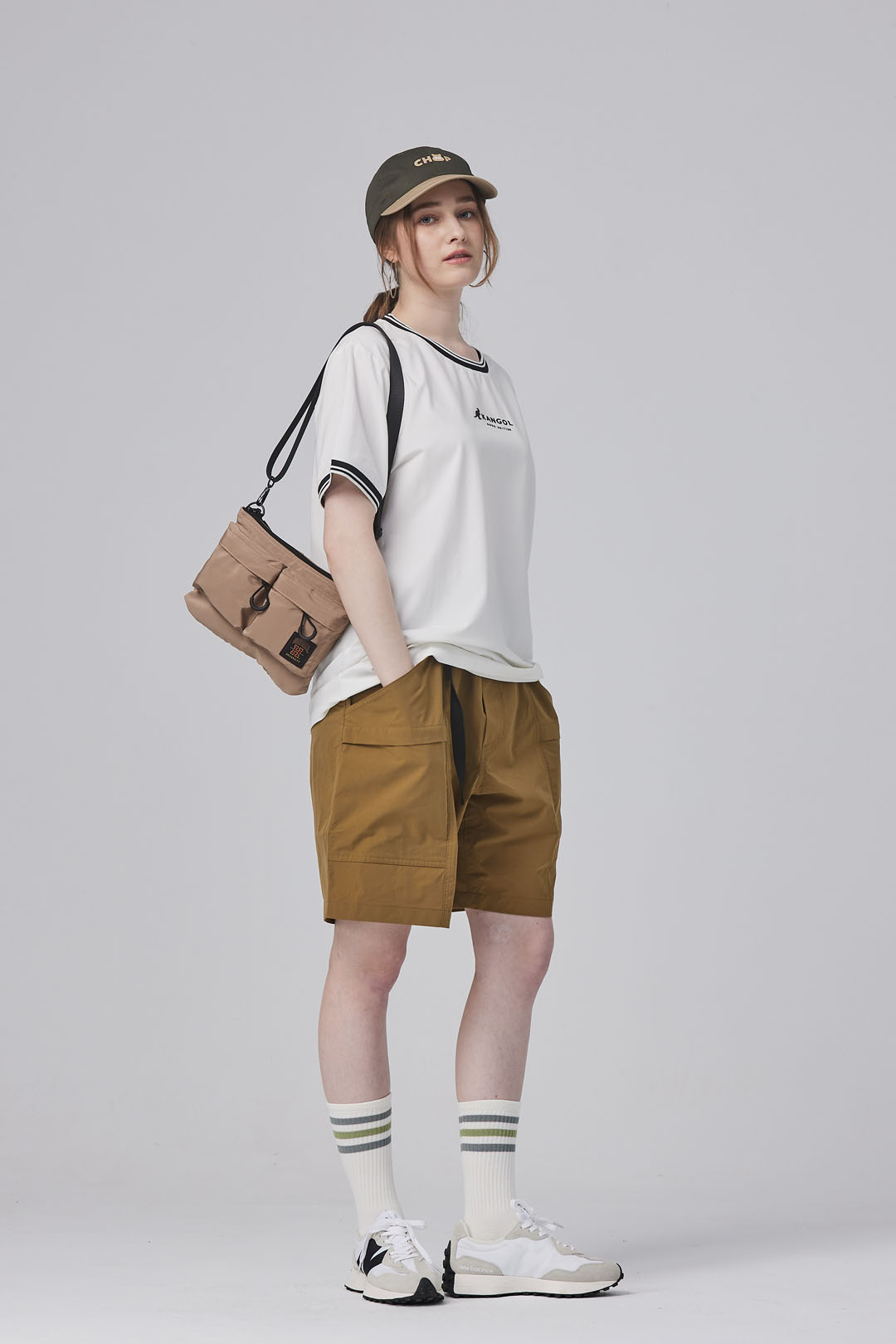 NCAA-哈佛大學Harvard織標扁側背包-卡