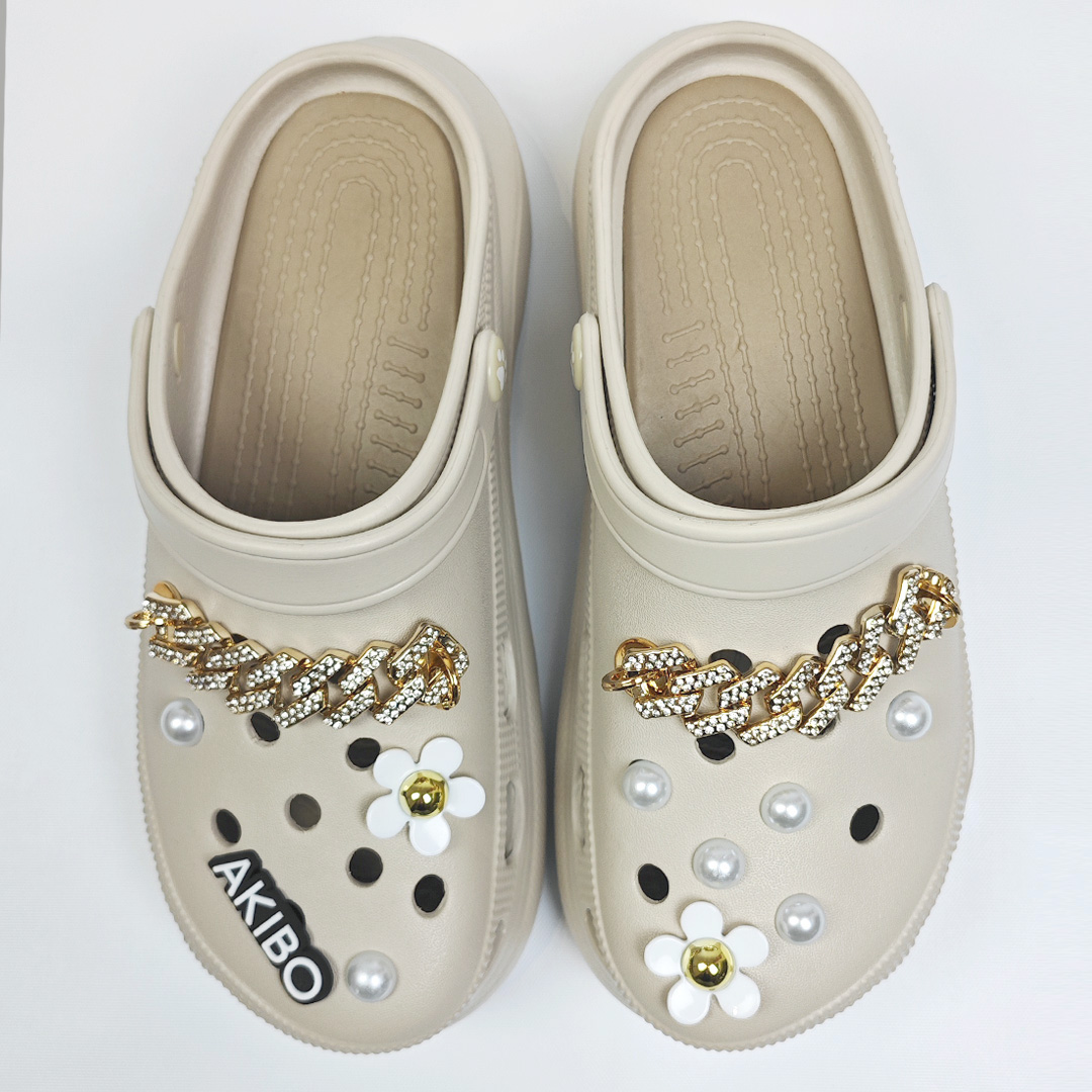 AKIBO貴氣珍珠款洞洞鞋扣 (十一件組) AKIBO貴氣珍珠款洞洞鞋扣 (十一件組)