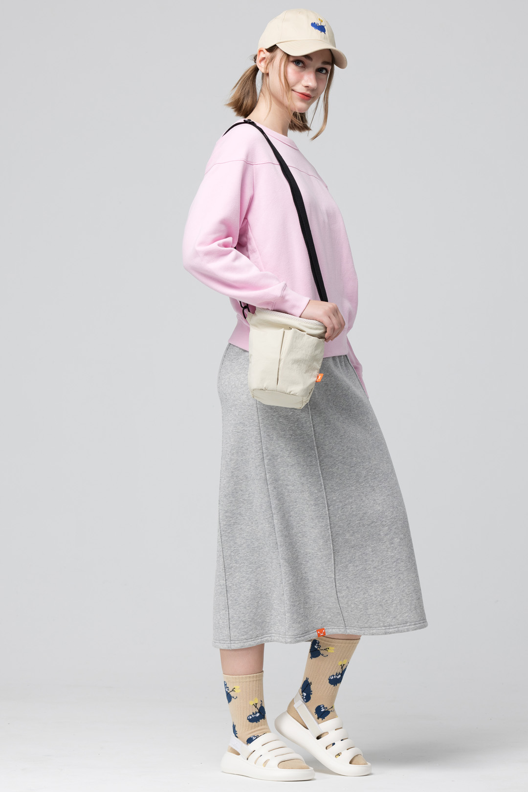 Angelia&Pets兩穿拖鞋-牛奶白