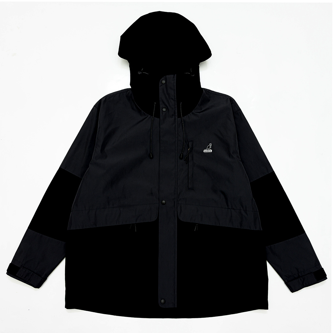 KANGOL袋鼠中性防潑水風衣外套