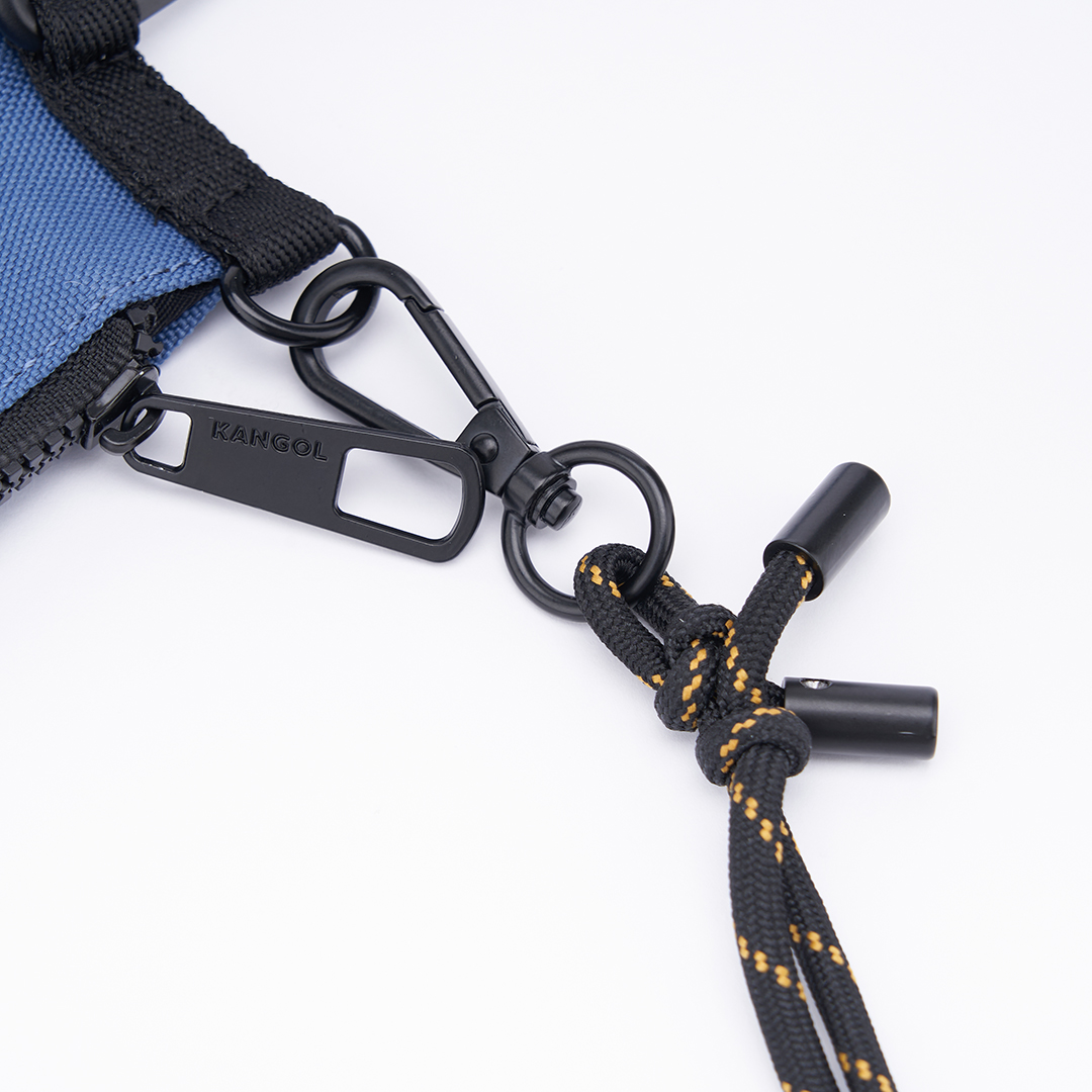 KANGOL袋鼠基本後背包-黑