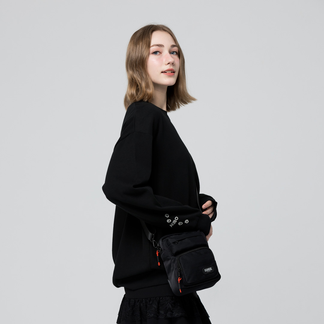 KANGOL袋鼠側背尼龍相機包