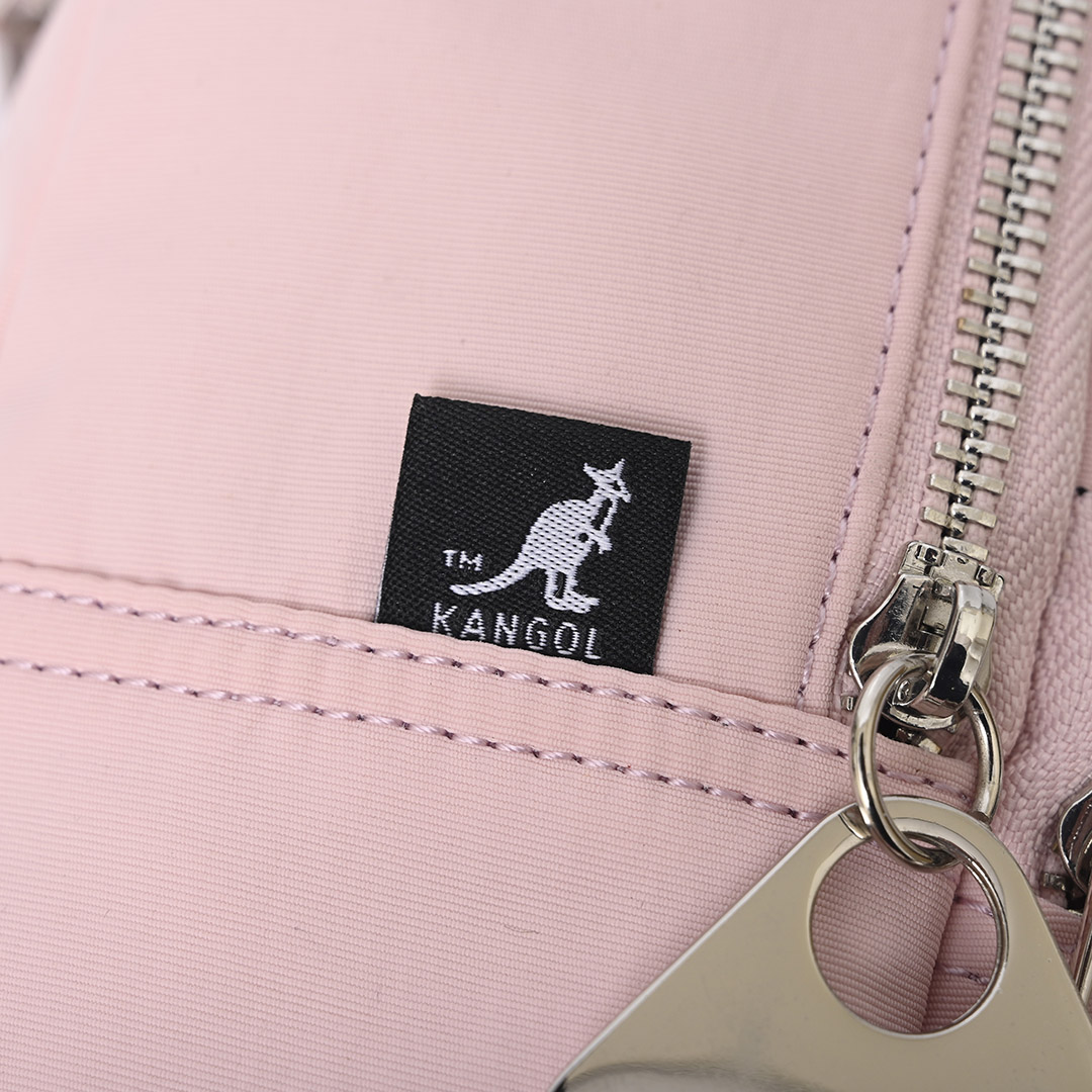 KANGOL袋鼠基本後背包-黑