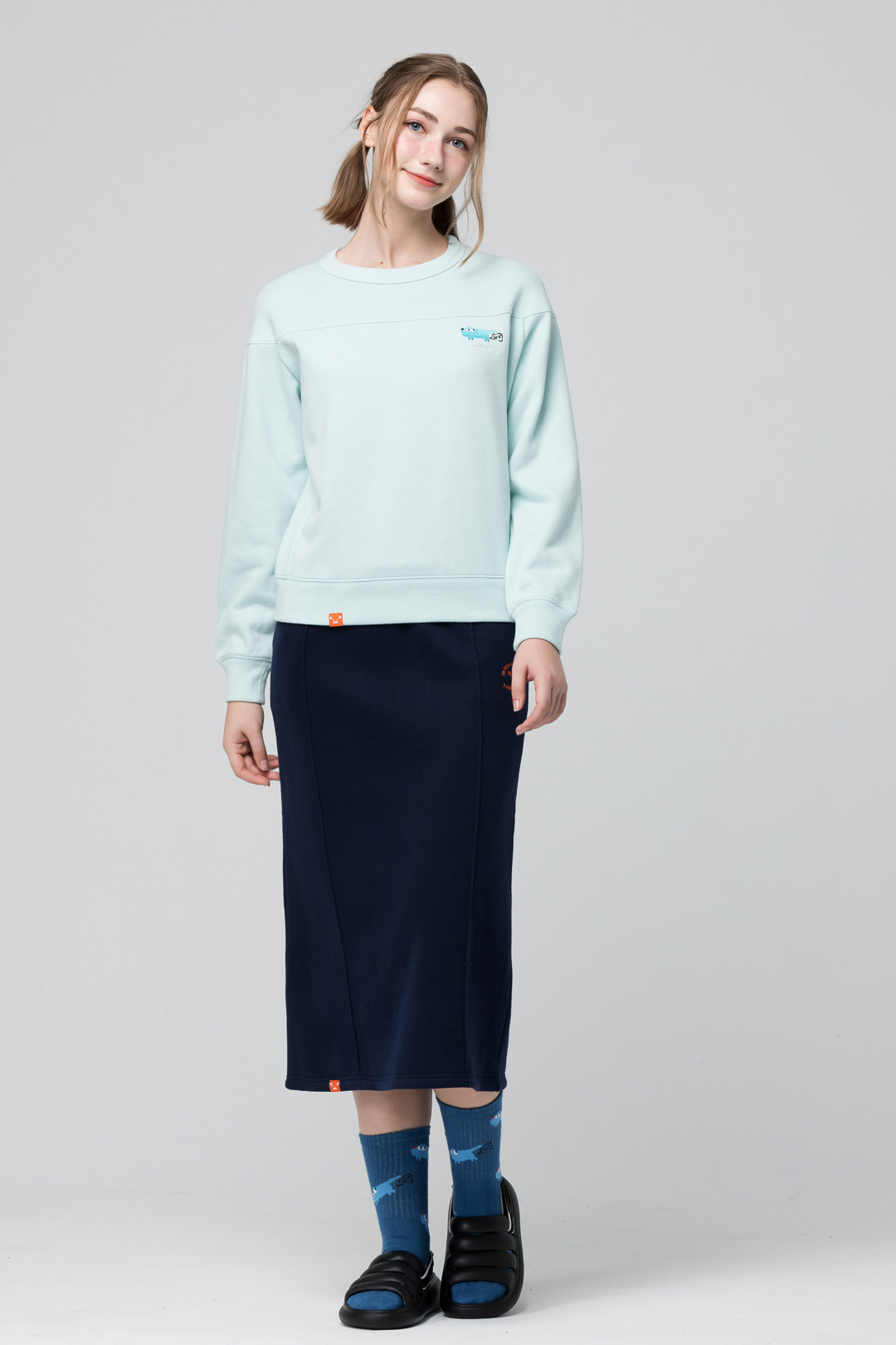 Angelia&Pets兩穿拖鞋-經典黑