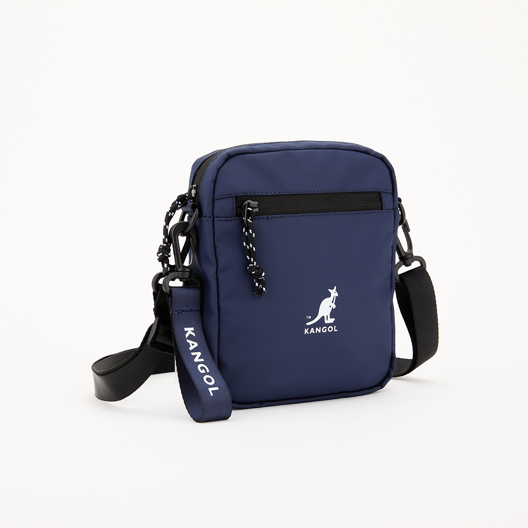 KANGOL袋鼠基本後背包-黑