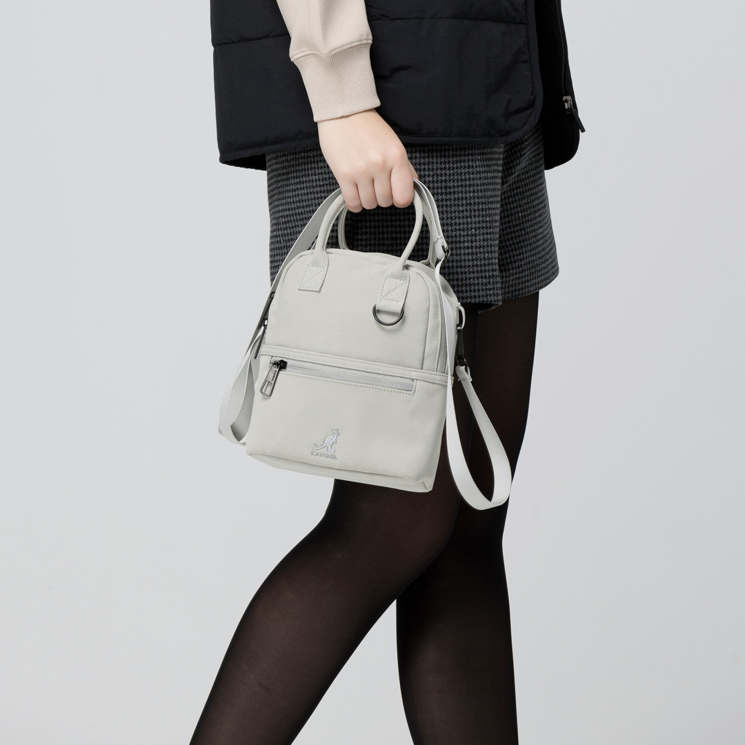 KANGOL袋鼠手提小兩用包-綠