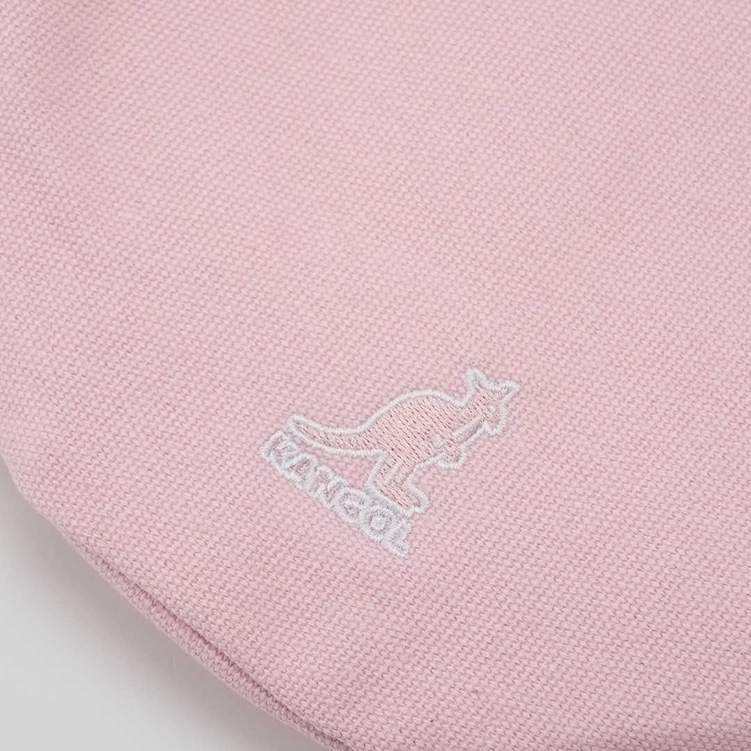 KANGOL帆布側背包-粉