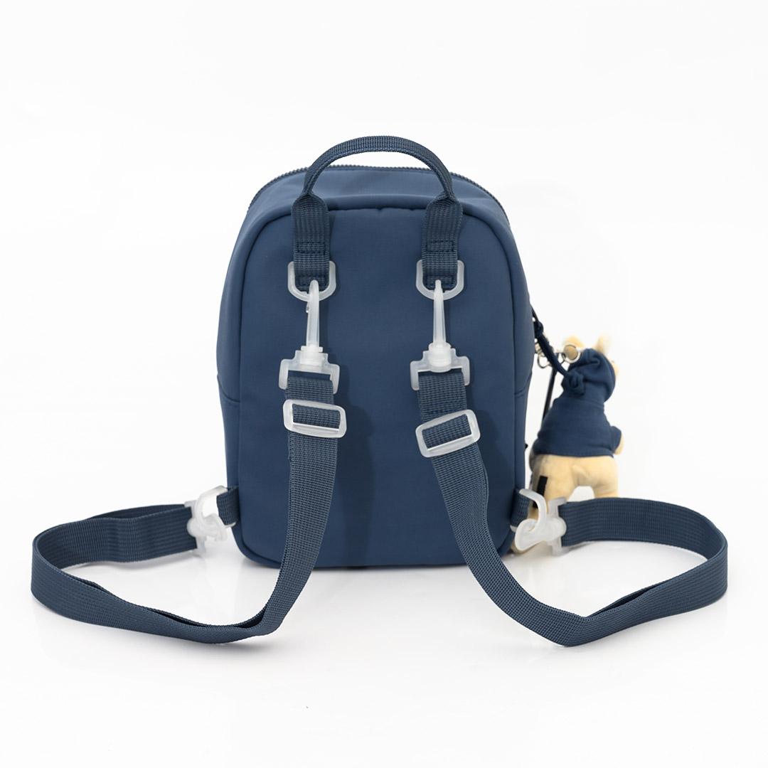 KANGOL袋鼠基本後背包-黑