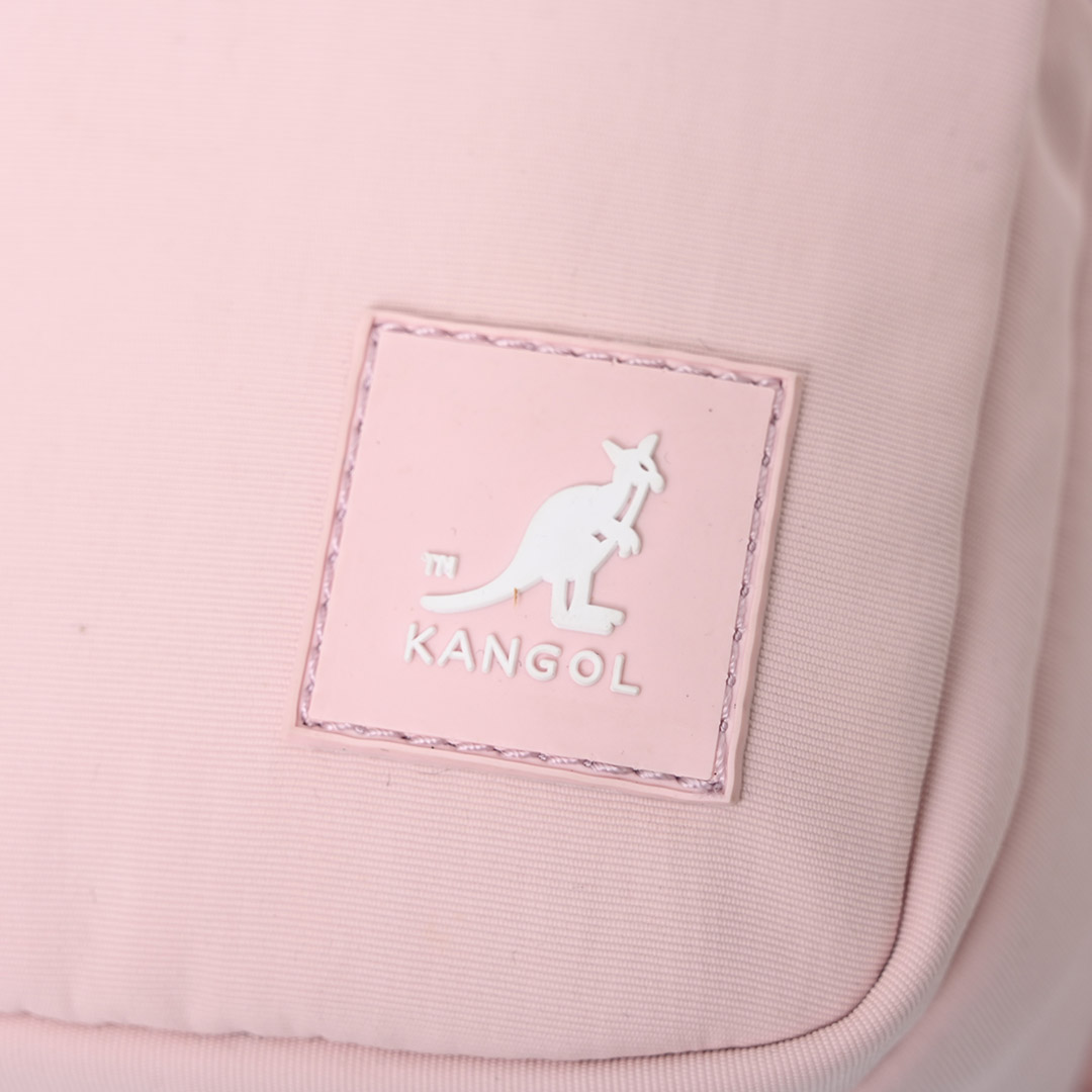 KANGOL袋鼠基本後背包-黑