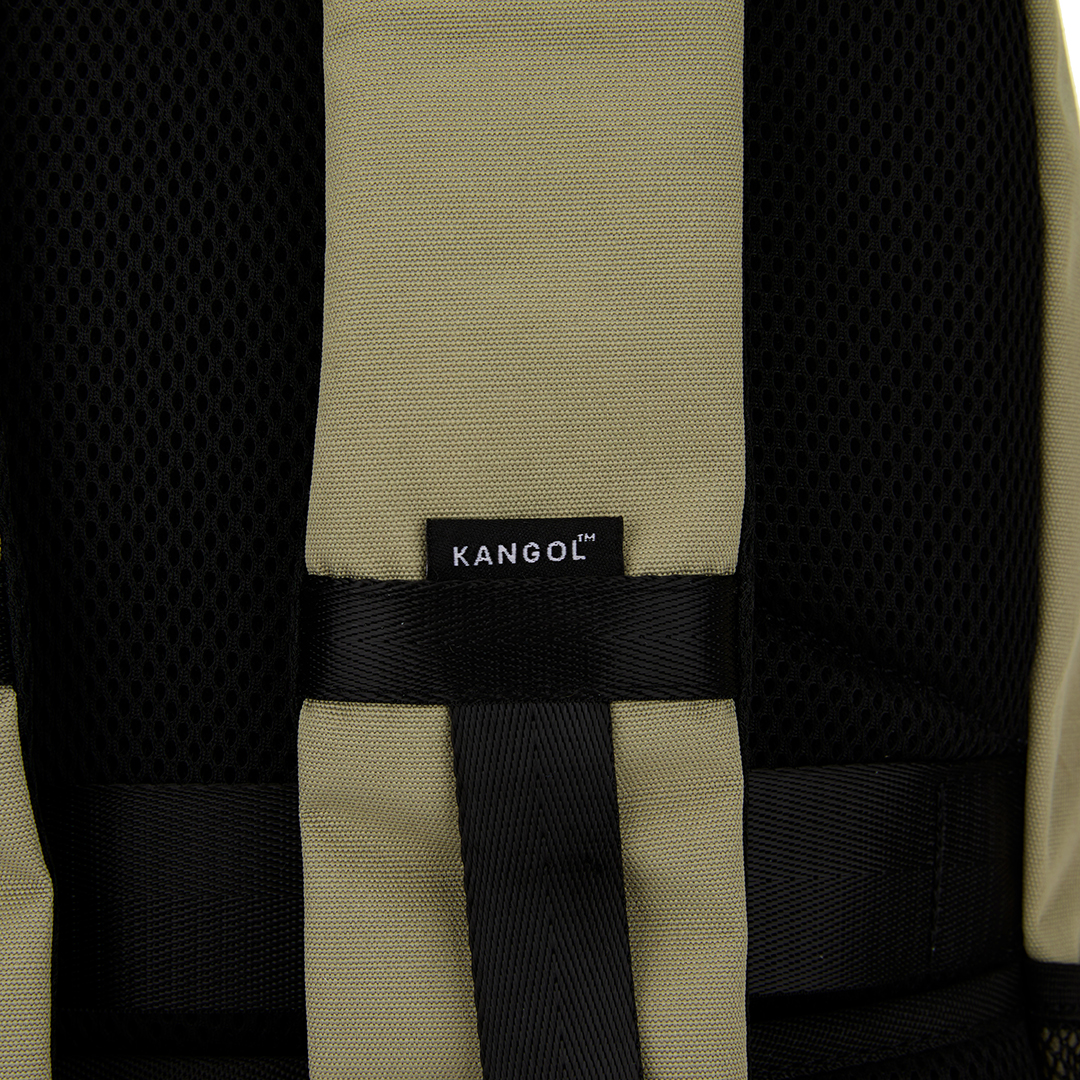 KANGOL袋鼠基本後背包-黑