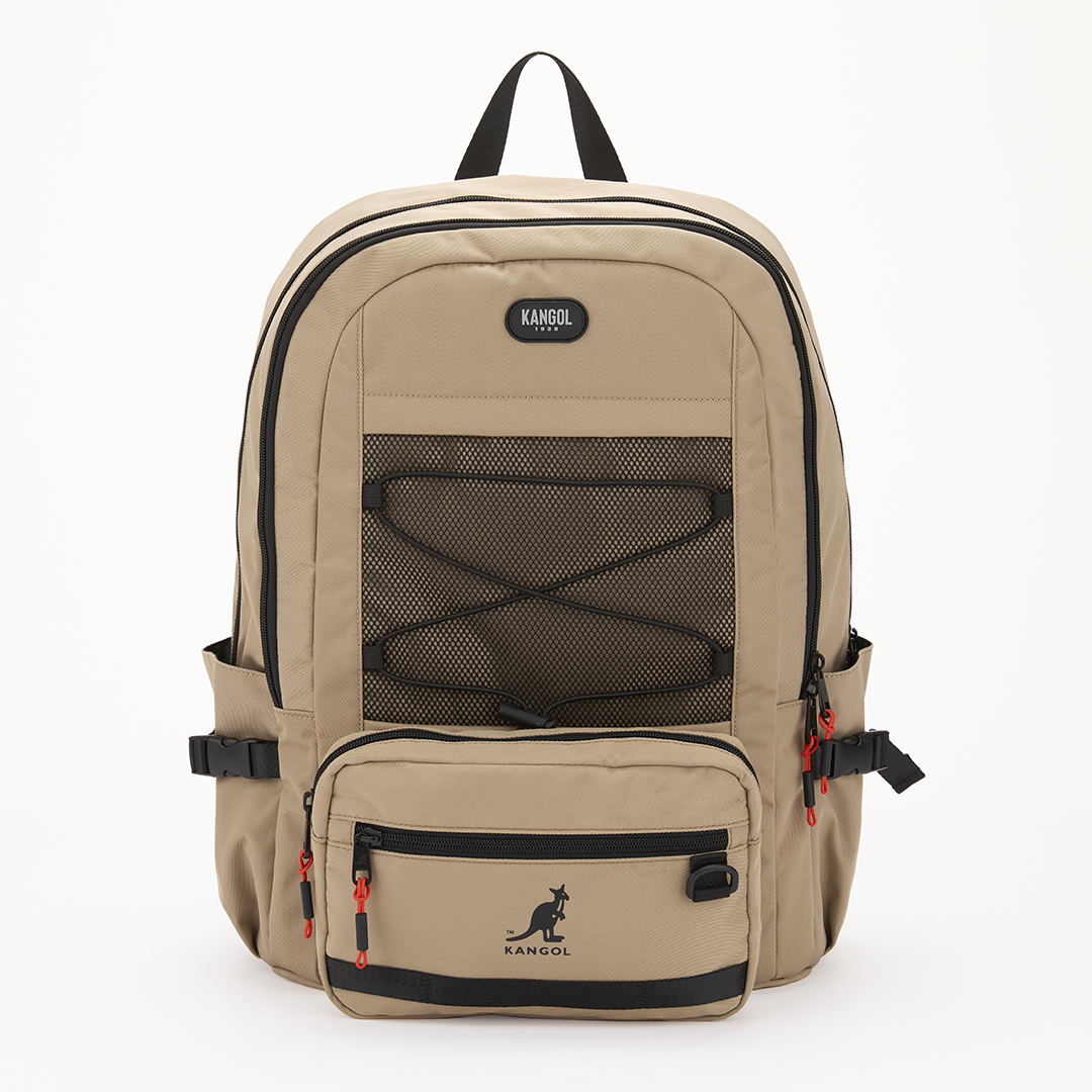 KANGOL袋鼠多功能後背包-卡