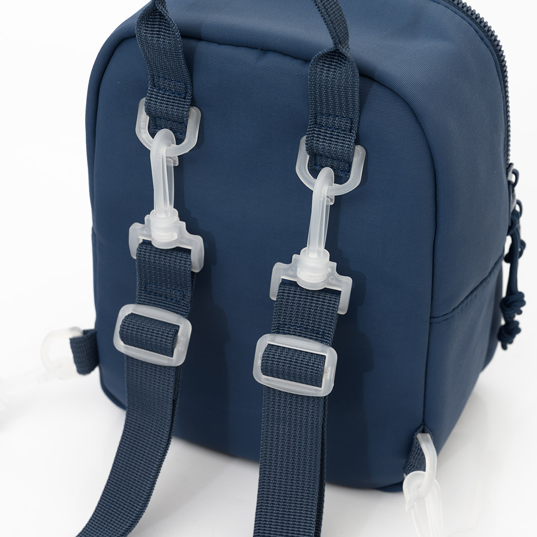 KANGOL袋鼠基本後背包-黑