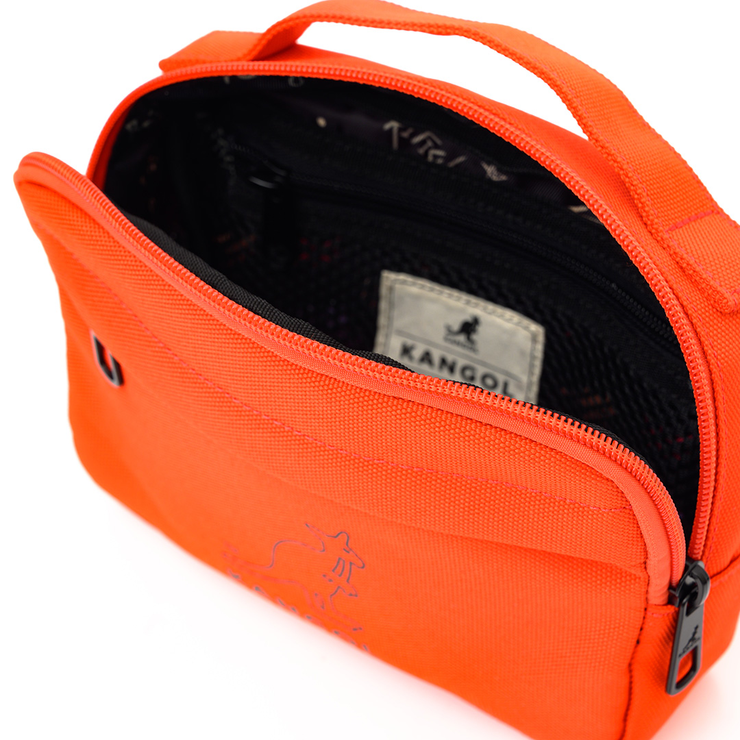 KANGOL袋鼠基本後背包-黑