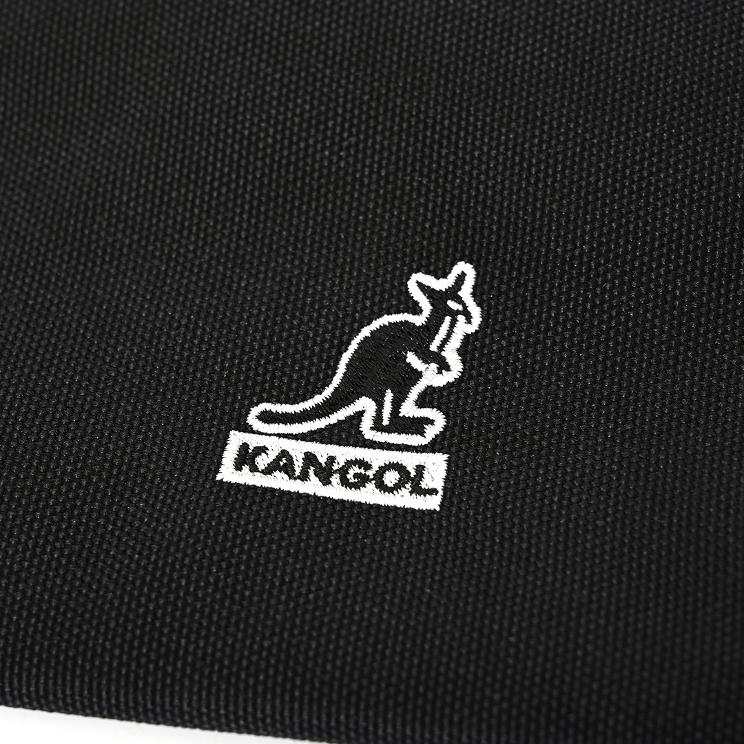 KANGOL袋鼠基本後背包-黑