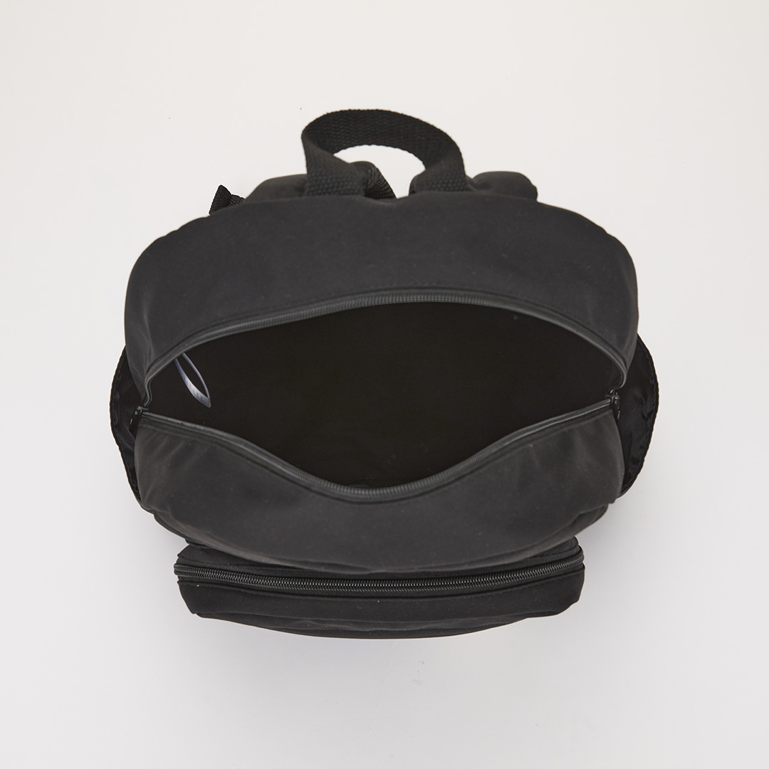 KANGOL袋鼠基本後背包-黑