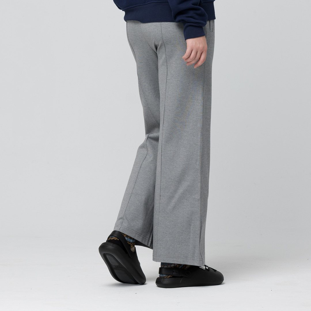 KANGOL袋鼠女款長褲-灰