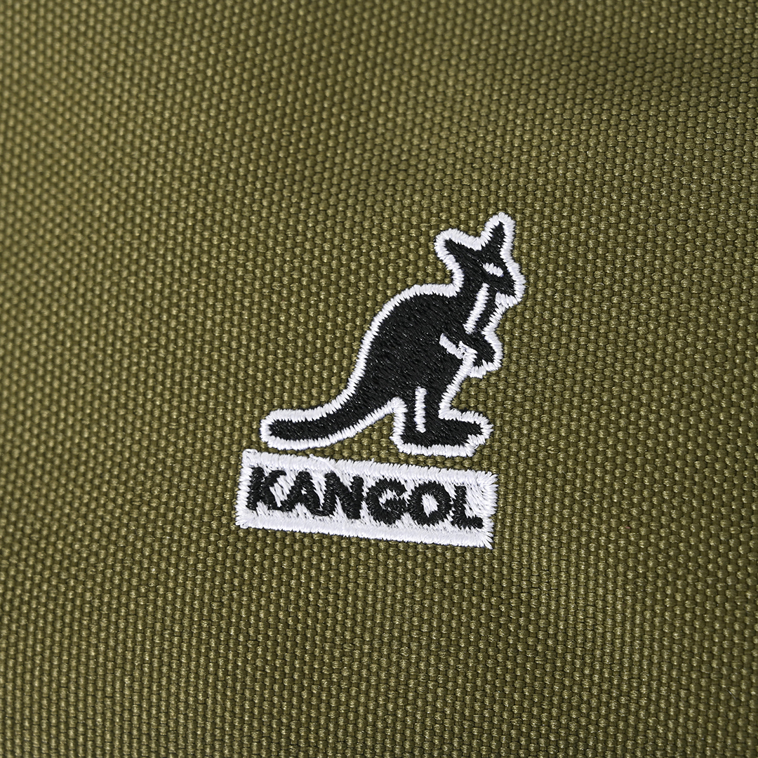 KANGOL袋鼠基本後背包-黑