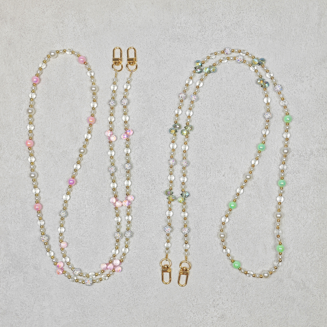 AKIBO巴洛克彩珠包包手機掛繩