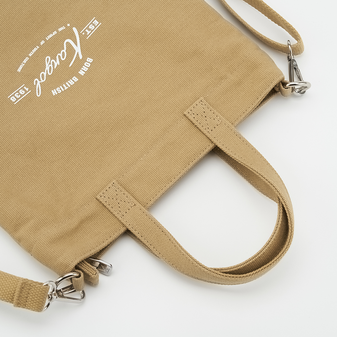 KANGOL帆布側背包-卡