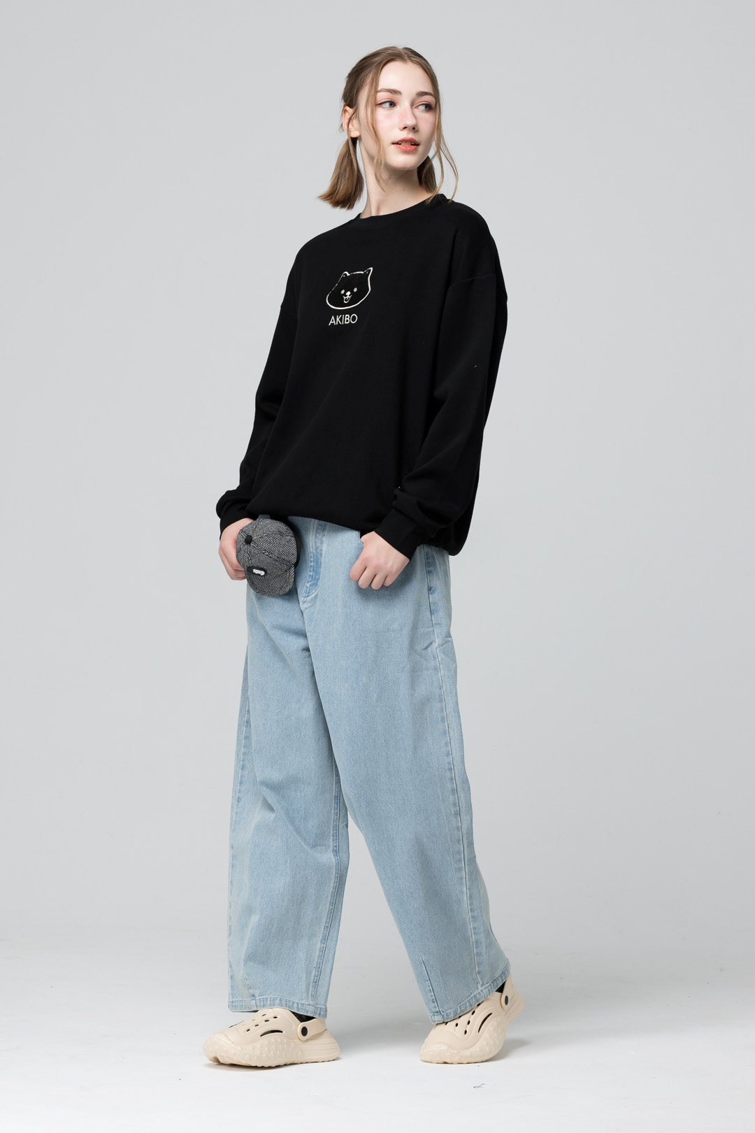 AKIBO戶外機能洞洞鞋-奶茶(中性款、雲朵感、輕量、兩穿、防水)