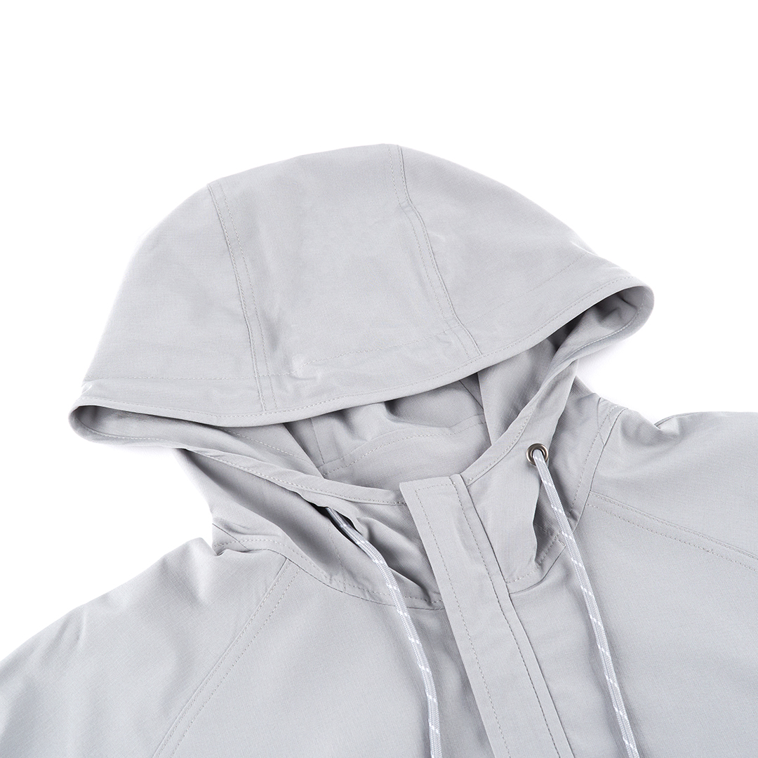 KANGOL男款透氣機能外套-灰