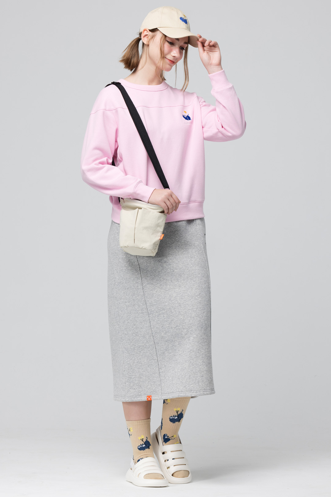 Angelia&Pets兩穿拖鞋-牛奶白