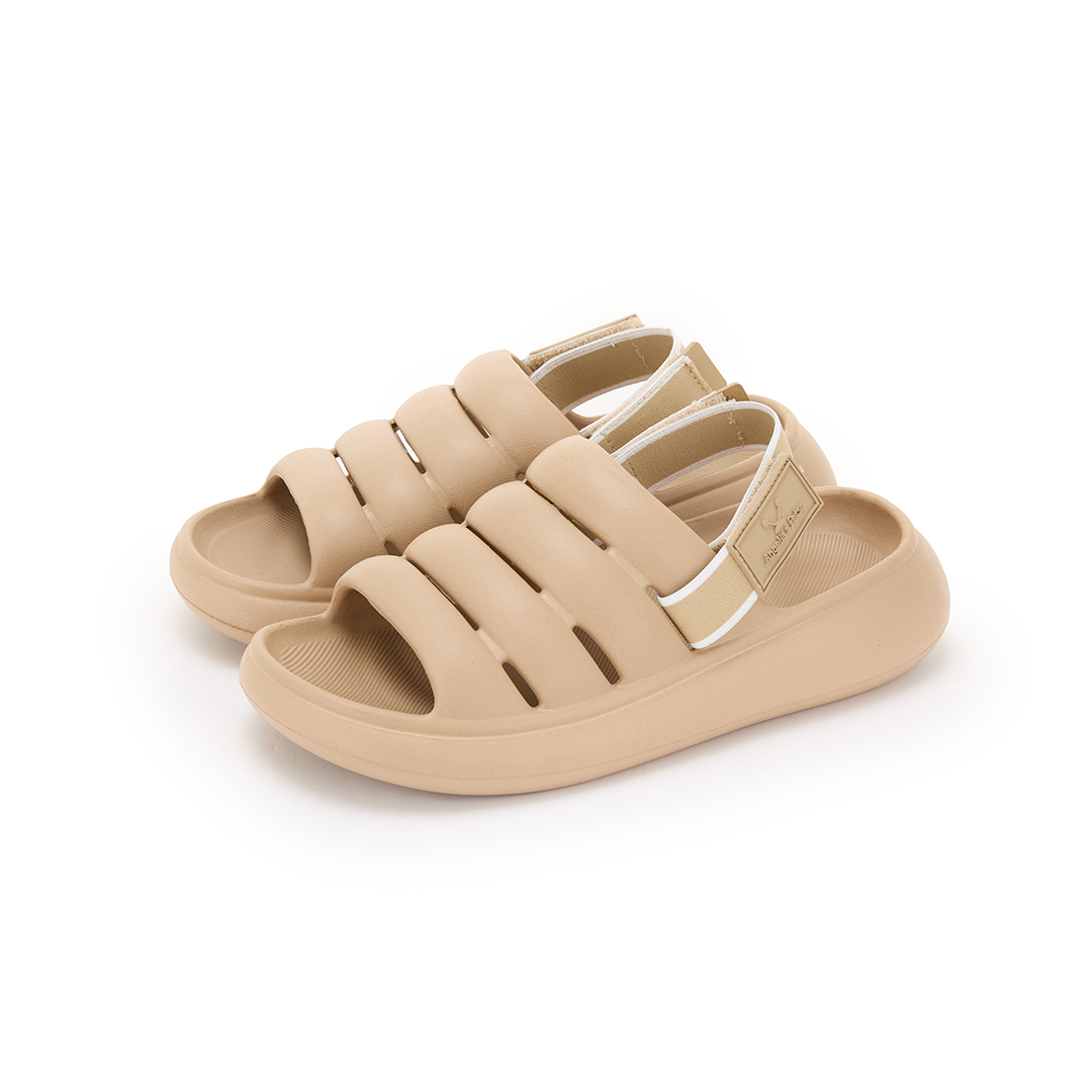 Angelia&Pets兩穿拖鞋-卡其