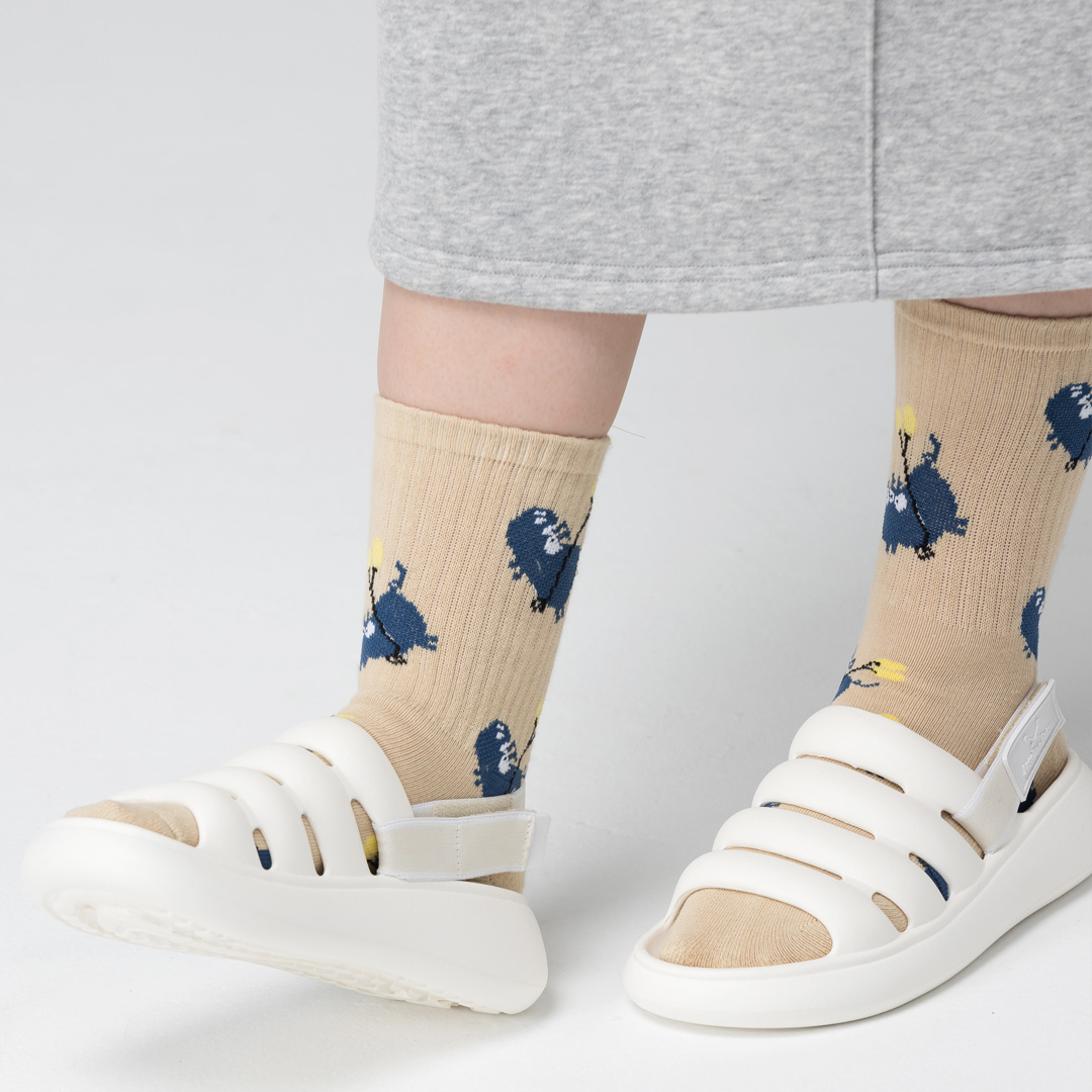 AKIBOAngelia&Pets兩穿拖鞋-牛奶白