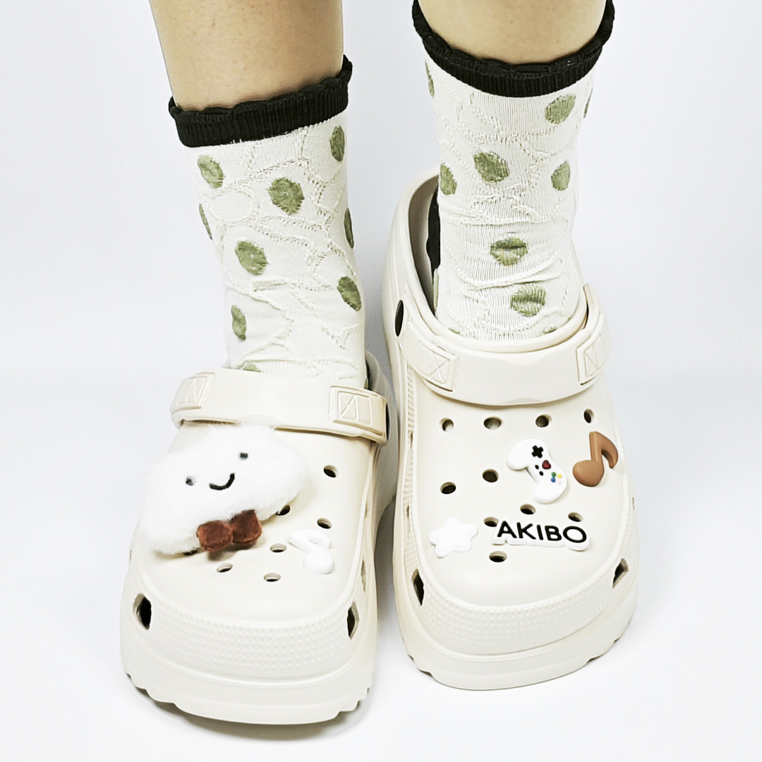 AKIBO星雲樂章款洞洞鞋扣(五件組)