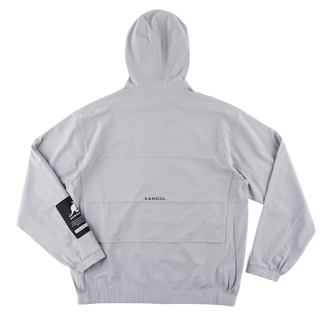 KANGOL男款透氣機能外套-灰