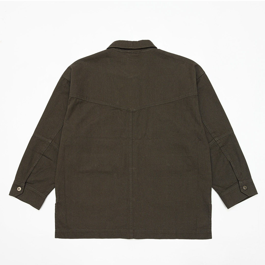 KANGOL袋鼠復古口袋襯衫外套