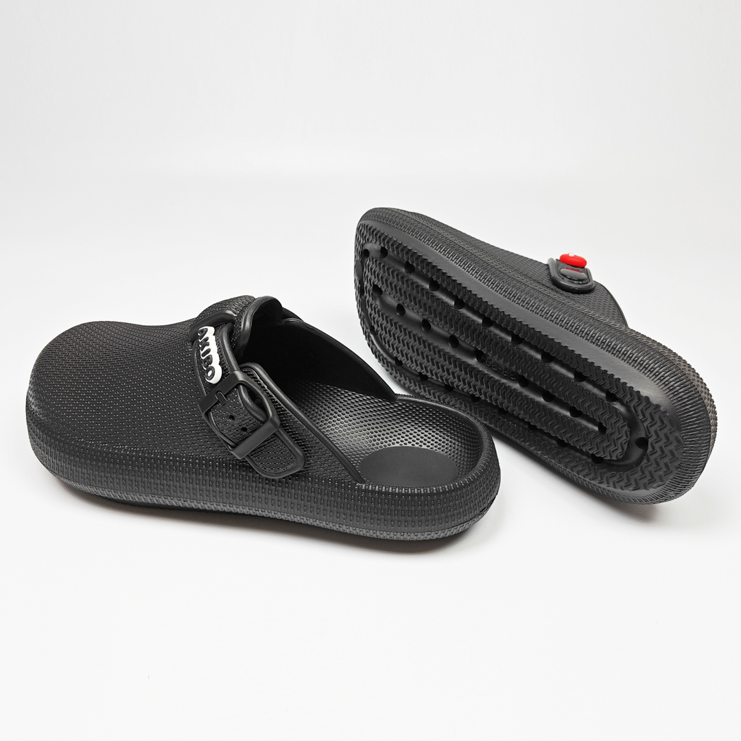 AKIBO潮流耐走勃肯鞋-經典黑(中性款、輕量、耐走、防水)