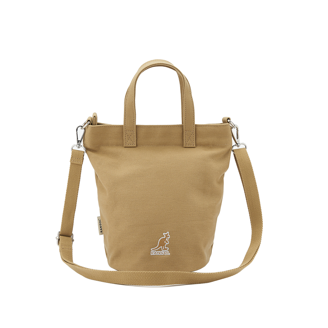 KANGOL帆布側背包-卡