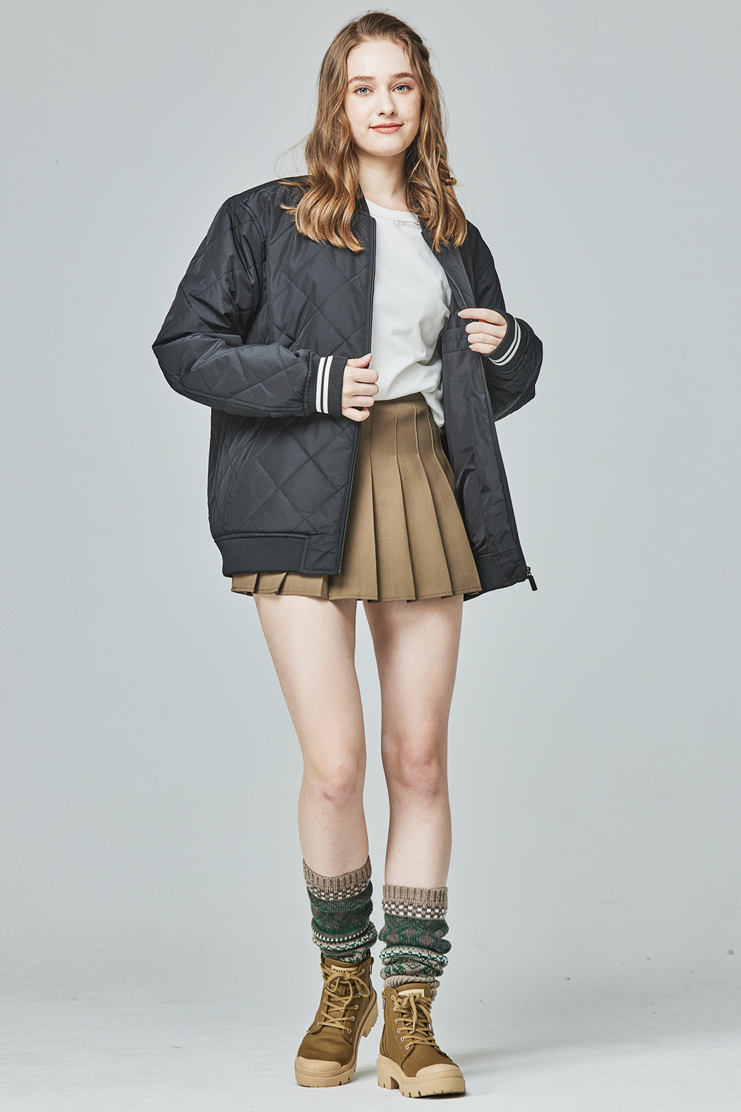 KANGOL袋鼠保暖鋪棉外套